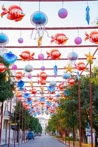 Exploring the Giant Lantern Festival at Vinhomes Ocean Park 2 - image 13