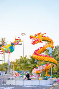 Exploring the Giant Lantern Festival at Vinhomes Ocean Park 2 - image 7