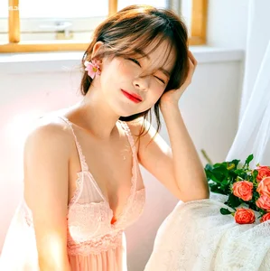 Elegant Lingerie Photoshoot Featuring Korean Model Haneul - image 25