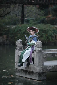 Elegant Traditional Chinese Aesthetic Photography: Art Language Vol.9375 Yi Zhan Bai Cha Qing Huan Collection - image 16