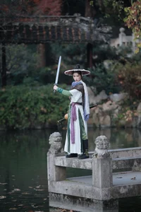 Elegant Traditional Chinese Aesthetic Photography: Art Language Vol.9375 Yi Zhan Bai Cha Qing Huan Collection - image 8