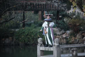 Elegant Traditional Chinese Aesthetic Photography: Art Language Vol.9375 Yi Zhan Bai Cha Qing Huan Collection - image 13