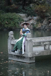 Elegant Traditional Chinese Aesthetic Photography: Art Language Vol.9375 Yi Zhan Bai Cha Qing Huan Collection - image 15