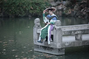 Elegant Traditional Chinese Aesthetic Photography: Art Language Vol.9375 Yi Zhan Bai Cha Qing Huan Collection - image 19