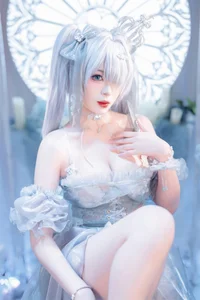 Stunning Nikke Goddess of Victory Cinderella Crystal Princess Cosplay by Xuan Xiao Xue Jie – Intricate Anime Gaming Costume Photography Collection - image 0