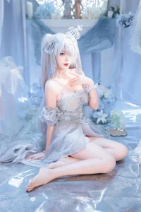 Stunning Nikke Goddess of Victory Cinderella Crystal Princess Cosplay by Xuan Xiao Xue Jie – Intricate Anime Gaming Costume Photography Collection - image 33