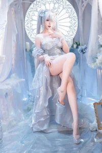 Stunning Nikke Goddess of Victory Cinderella Crystal Princess Cosplay by Xuan Xiao Xue Jie – Intricate Anime Gaming Costume Photography Collection - image 12