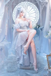 Stunning Nikke Goddess of Victory Cinderella Crystal Princess Cosplay by Xuan Xiao Xue Jie – Intricate Anime Gaming Costume Photography Collection - image 7