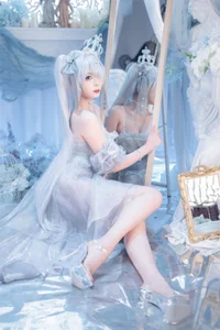 Stunning Nikke Goddess of Victory Cinderella Crystal Princess Cosplay by Xuan Xiao Xue Jie – Intricate Anime Gaming Costume Photography Collection - image 28