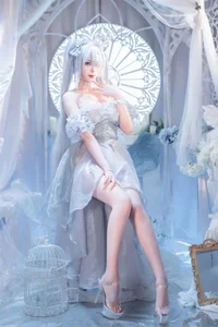 Stunning Nikke Goddess of Victory Cinderella Crystal Princess Cosplay by Xuan Xiao Xue Jie – Intricate Anime Gaming Costume Photography Collection - image 38