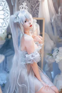 Stunning Nikke Goddess of Victory Cinderella Crystal Princess Cosplay by Xuan Xiao Xue Jie – Intricate Anime Gaming Costume Photography Collection - image 1