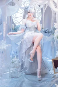 Stunning Nikke Goddess of Victory Cinderella Crystal Princess Cosplay by Xuan Xiao Xue Jie – Intricate Anime Gaming Costume Photography Collection - image 24