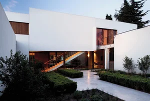 Architectural Marvel: A Unique Villa Surrounded by Lush Greenery and Panoramic Views - image 0
