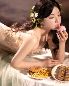 The Sweet Charm of the 'Mukbang Fairy': A Viral Beauty Sensation - image 8