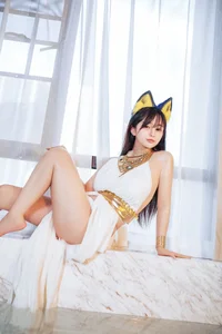 Sakurai Ningning: The Ethereal White Cat Girl Cosplay Aesthetic - image 23