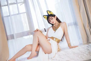 Sakurai Ningning: The Ethereal White Cat Girl Cosplay Aesthetic - image 29