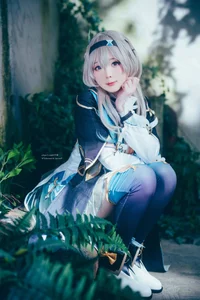 Stunning Firefly Honkai Star Rail Cosplay by Shuang Yue Shimo (霜月shimo) – Full 27P High-Quality Image Gallery - image 2