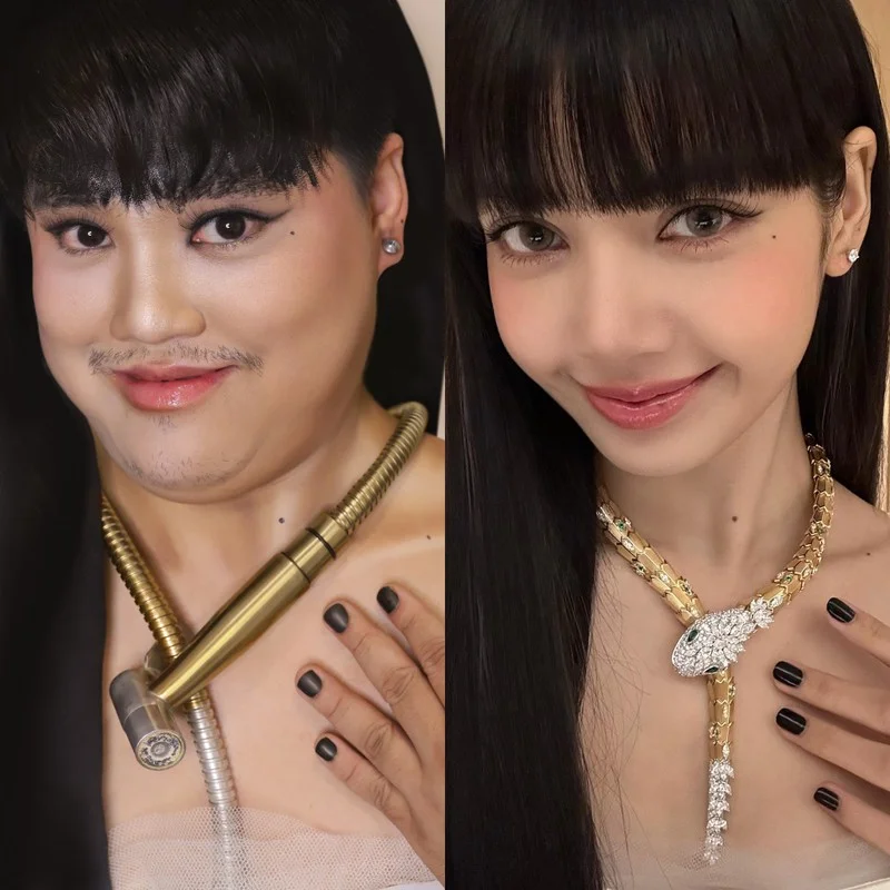 Low Cost Cosplay Creator Hilariously Mimics Han So Hee Using His Cat