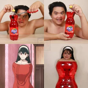 Low Cost Cosplay Creator Hilariously Mimics Han So Hee Using His Cat - image 3