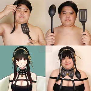 Low Cost Cosplay Creator Hilariously Mimics Han So Hee Using His Cat - image 6