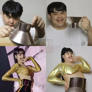 Low Cost Cosplay Creator Hilariously Mimics Han So Hee Using His Cat - image 7