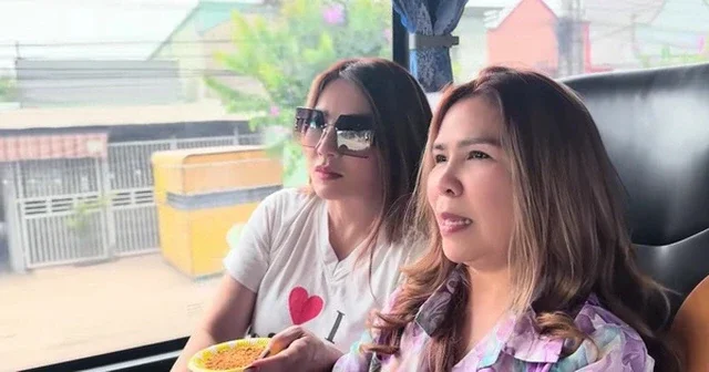 Trizzie Phuong Trinh Visits Dam Vinh Hung's Shop and Meets Icon Huong Lan