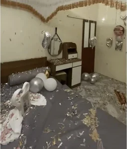 Viral Wedding Prank Sparks Debate: Newlyweds Left Exhausted by Confetti-Filled Room - image 3
