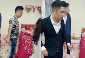 Viral Wedding Prank Sparks Debate: Newlyweds Left Exhausted by Confetti-Filled Room - image 4