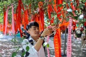 Discover Ho Chi Minh City's Century-Old Wishing Tree Attracting Thousands of Tet Visitors - image 6
