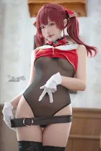 Coser Mime as Marine: Captivating Cosplay Photo Set (24P) - image 12