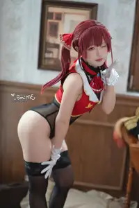 Coser Mime as Marine: Captivating Cosplay Photo Set (24P) - image 13