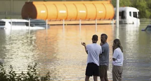Historic Rainfall Causes Unprecedented Flooding Across Desert City of Dubai - image 9