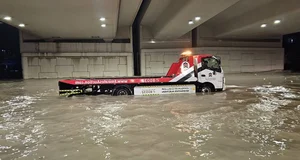 Historic Rainfall Causes Unprecedented Flooding Across Desert City of Dubai - image 5