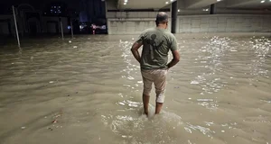 Historic Rainfall Causes Unprecedented Flooding Across Desert City of Dubai - image 8