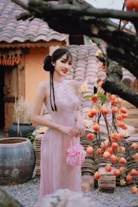 Sweet Autumn Muse in Persimmon Garden - image 13