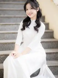 Discover the Timeless Charm of a Vietnamese Girl in Elegant White Ao Dai - image 6