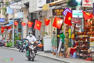 Ho Chi Minh City Streets Glow with Vibrant Colors on National Day - image 2