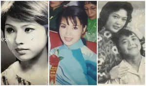 Stunning Youthful Photos of 'Em Be Ha Noi' People's Artist Lan Huong and Her Decades-Long Romance - image 2