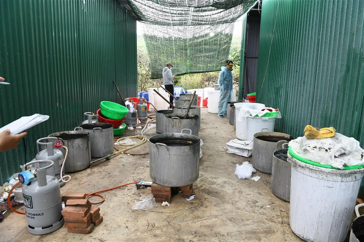 Inside the Raid: Close-up Look at the Recently Dismantled Massive Drug Lab