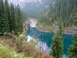 The Surreal Sunken Forest of Lake Kaindy: Nature’s Underwater Masterpiece in Kazakhstan - image 4