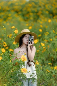 Discovering the Golden Wild Sunflower Season at Da Lat's Historic Cam Ly Airport - image 8