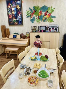 Pregnant Sao Mai Diem Hen Champion Shares Colorful, Nutritious Meals for Her Son - image 4