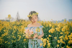 Beautiful Rapeseed Flower Yuanxi Nanjing Model Gallery by Yituyu - image 2