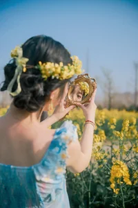 Beautiful Rapeseed Flower Yuanxi Nanjing Model Gallery by Yituyu - image 9