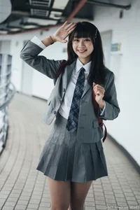 Elegant Campus Fashion: Ruoying’s Sophisticated Urban Style at the University of Science and Technology Beijing (USTB) with Chic Black Stockings - image 24