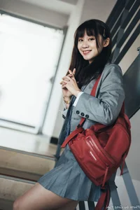 Elegant Campus Fashion: Ruoying’s Sophisticated Urban Style at the University of Science and Technology Beijing (USTB) with Chic Black Stockings - image 10