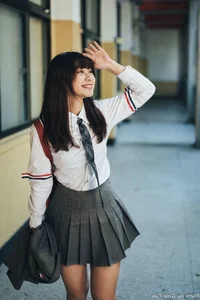 Elegant Campus Fashion: Ruoying’s Sophisticated Urban Style at the University of Science and Technology Beijing (USTB) with Chic Black Stockings - image 15