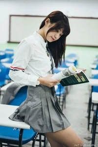 Elegant Campus Fashion: Ruoying’s Sophisticated Urban Style at the University of Science and Technology Beijing (USTB) with Chic Black Stockings - image 19