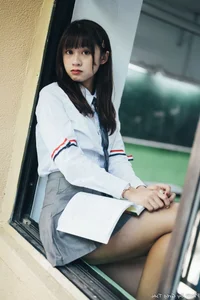 Elegant Campus Fashion: Ruoying’s Sophisticated Urban Style at the University of Science and Technology Beijing (USTB) with Chic Black Stockings - image 8