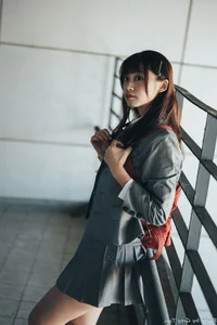 Elegant Campus Fashion: Ruoying’s Sophisticated Urban Style at the University of Science and Technology Beijing (USTB) with Chic Black Stockings - image 36